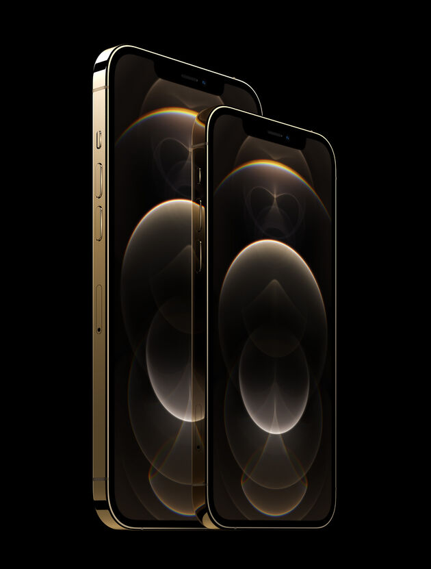 <i>Het design van de iPhone 12 Pro (Max).</i>