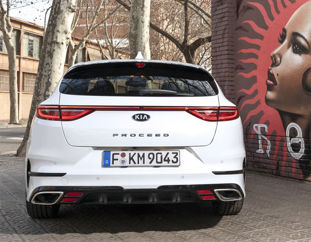 Sportief design van de KIA ProCeed