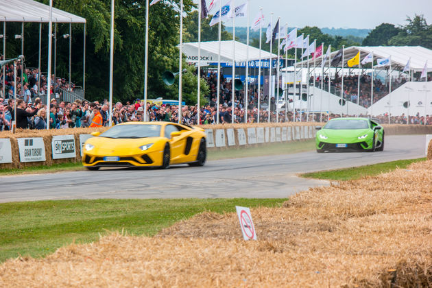 Lamborghini's hillclimb