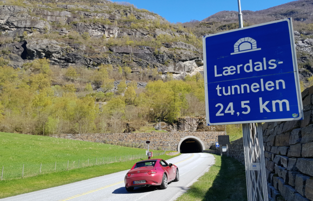De L\u00e6rdal Tunnel, de langste tunnel ter wereld