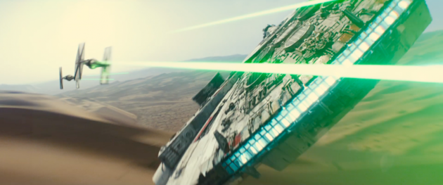 De laserkanonnen uit Star Wars