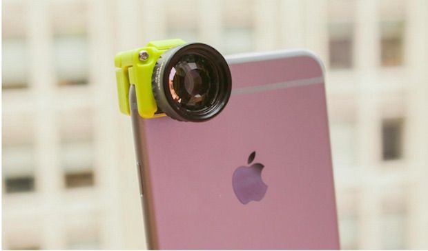 Zo zit je lens dan op je iPhone geklikt!
