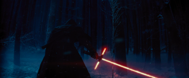 Met de lichtzwaarden wordt veel gevochten in de Star Wars films en serie