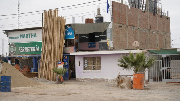 In Peru is geen huis afgebouwd, als je dat wel doet moet je belasting betalen