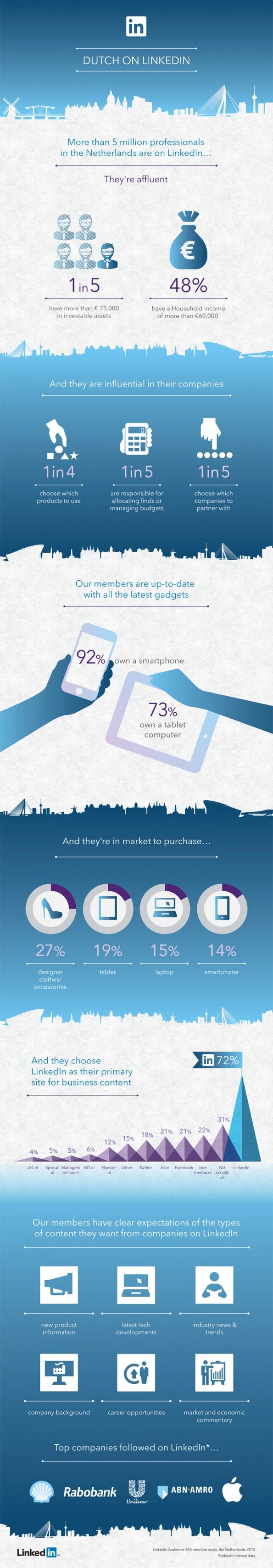 LinkedIn-infographic-nederlandse-gebruikers