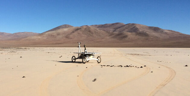 Honeybee Robotics van Blue Origin ontwikkelt onder andere ook een maanrover.