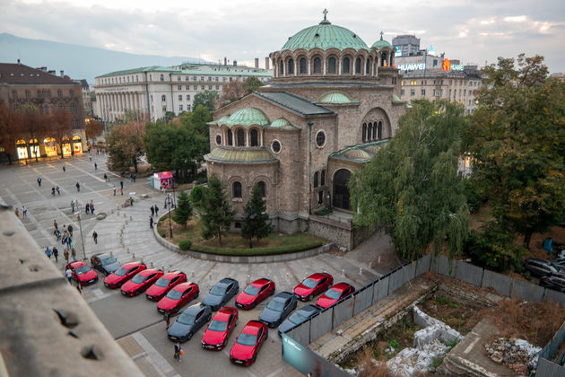 Mazda 3 modellen voor Sveta Nedelyakathedraal