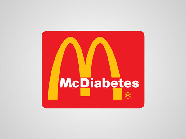 McDonald`s wordt McDiabetes.