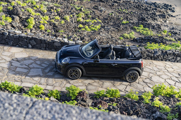 MINI Electric Cabrio, het ideale plaatje