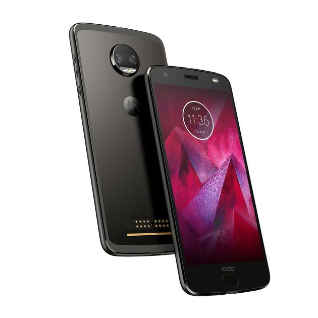 Moto Z2 Force Edition_Front Back_Super Black