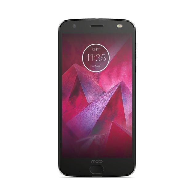 Moto Z2 Force Edition_Front_Super Black