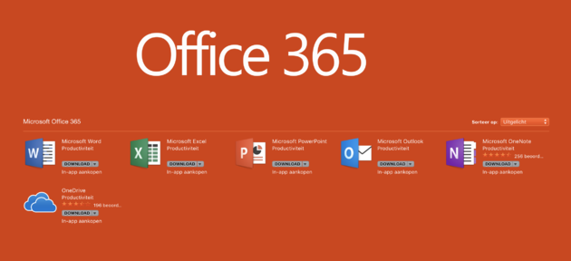 <em>Office 365 nu verkrijgbaar in de Mac App Store<\/em>