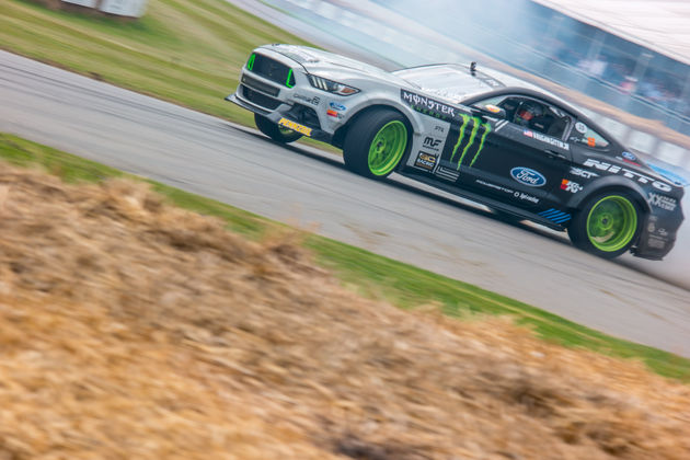 Mustang RTR Drift competitie hillclimb