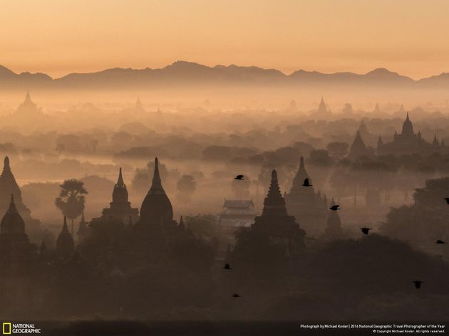 <em>Sunrise over Bagan \/ \nPhoto by Michael Kovler\n<\/em>