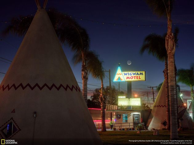 <em>Route 66 Lives On in Rialto, California \/ Photo by Matthew Saville<\/em>