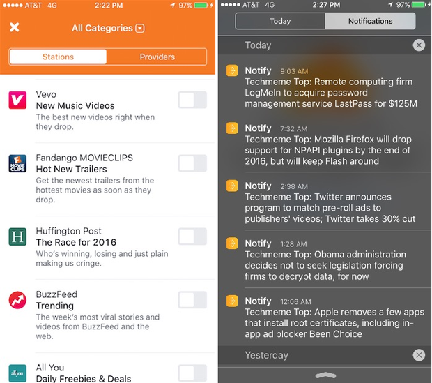 notify