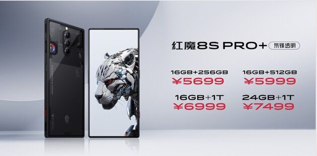 De Nubia Redmagic 8S Pro Plus, een hele mond vol, met 24GB RAM.