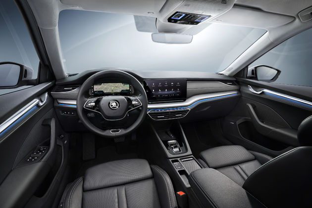 Interieur vernieuwde Skoda Octavia