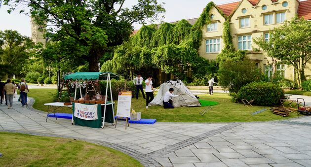 Het dagelijks leven op de Ox Horn campus waar meer ruimtevaarders lijken aan te komen