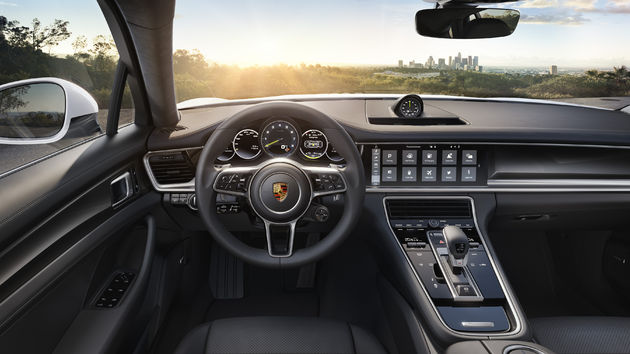 Het interieur van de nieuwe Porsche Panamera 4 E-Hybrid