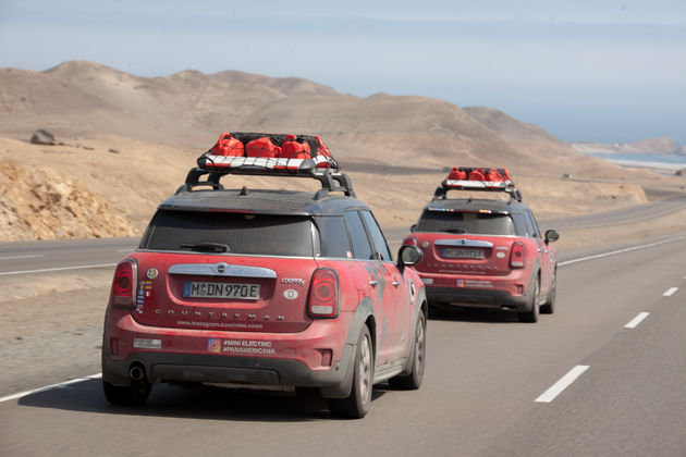 Onderweg van Trujillo naar Lima via de Panamericana