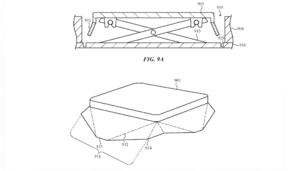 Het membraan uit de patent-aanvraag.