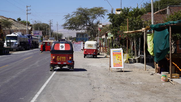 Het populairste vervoersmiddel in Peru, de Tuk Tuk