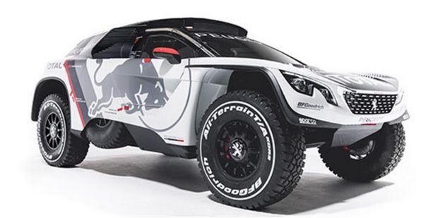 De nieuwe Peugeot 3008 DKR