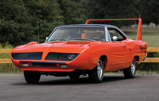 Een Plymouth Superbird zoals die binnenkort op Catawiki geveild gaat worden. (Foto via <a href=\