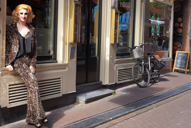 Lady Galore bij Caf\u00e9 \u2018t Sluisje en Bar Prik in Amsterdam