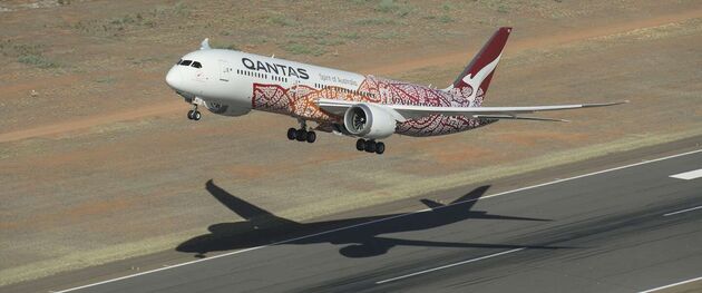 Qantas verkocht vluchten naar nergens.
