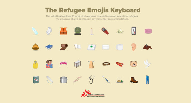 Alle vluchtelingen-emojis