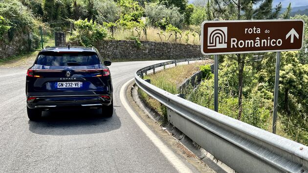 Roafdrippen door de Douro vallei in Portugal met de nieuwe Renault Espace