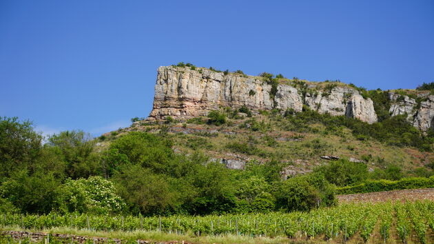 Roche de Solutr\u00e9, een geologisch fenomeen