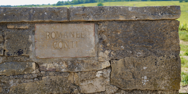 Romanee Conti, tijdens zo`n roadtrip kom je ook zo maar een steen tegen, nou ja..