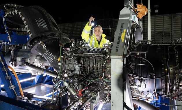 De waterstof straalmotor die Rolls-Royce en easyJet met succes getest hebben.