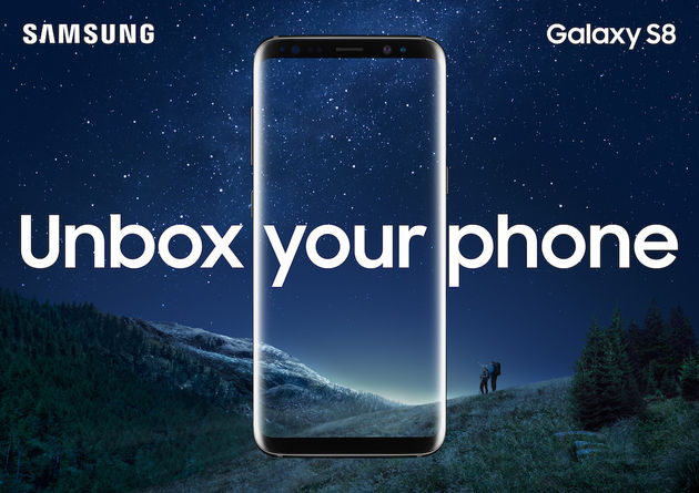 Unbox de nieuwe Samsung Galaxy S8