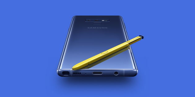 De Note 9, die vorig jaar op de markt is gekomen.