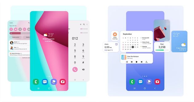 Een voorproefje van de nieuwe One UI4 van Samsung
