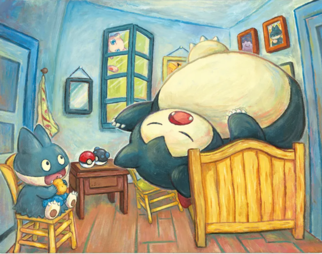 Van Gogh x Pokemon