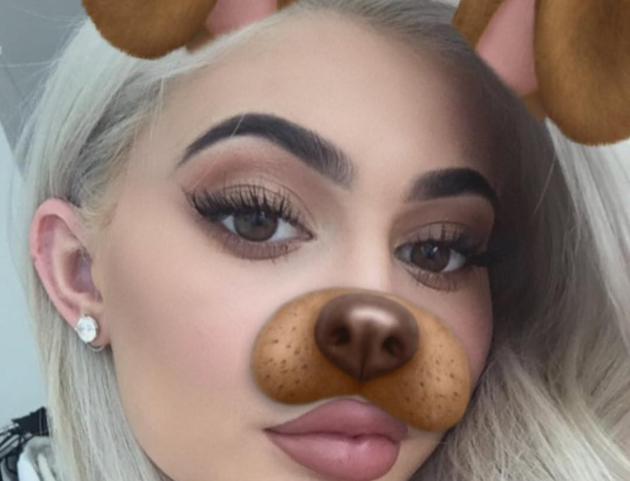 Snapchat`s usp: filters\u00a9 Kylie Jenner