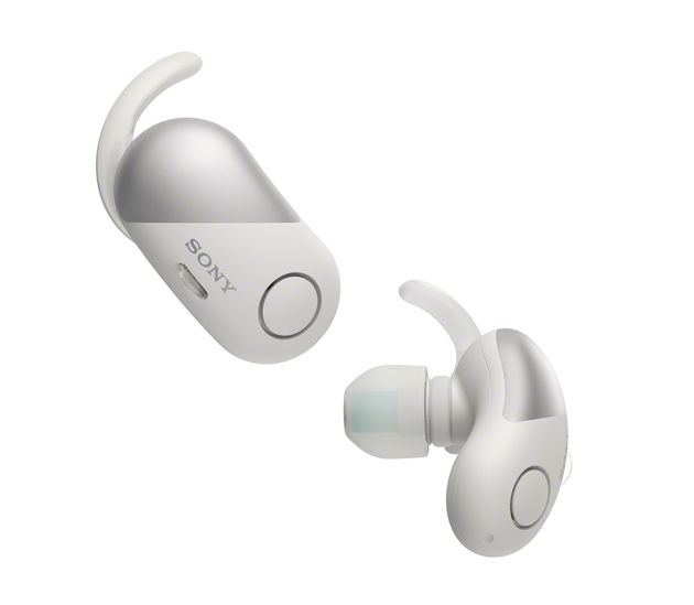 Sony draadloze headphones wit