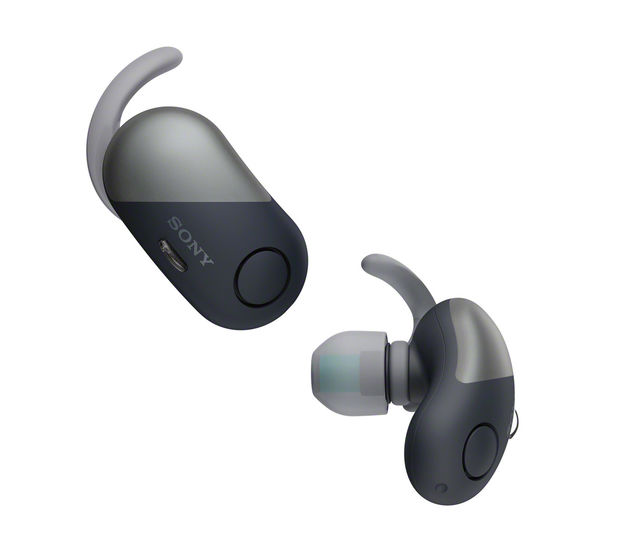 Sony draadloze headphones zwart