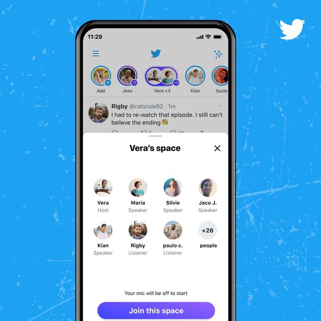Twitter Spaces is vanaf deze week beschikbaar voor tweeps met meer dan 600 volgers