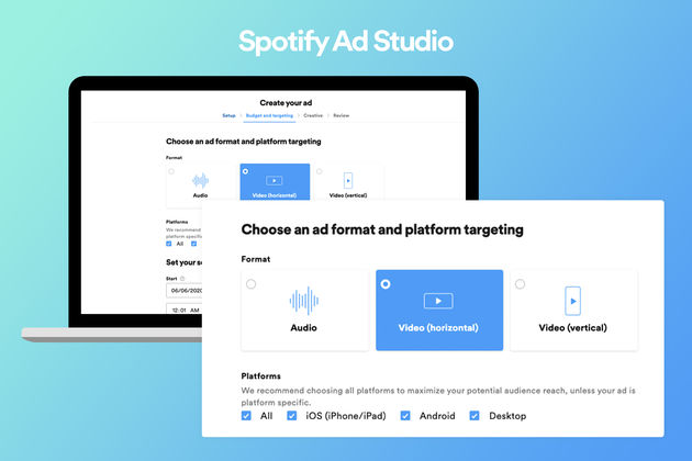 Spotify Ad Studio Video Still