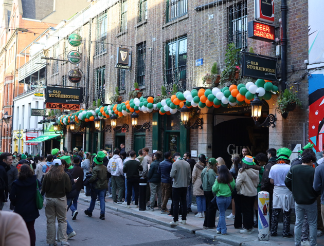 Sr Patricks Day bar