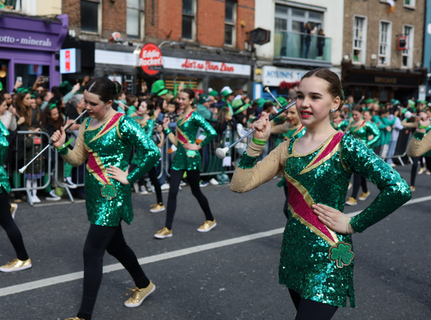 St Patricks Day fanfare