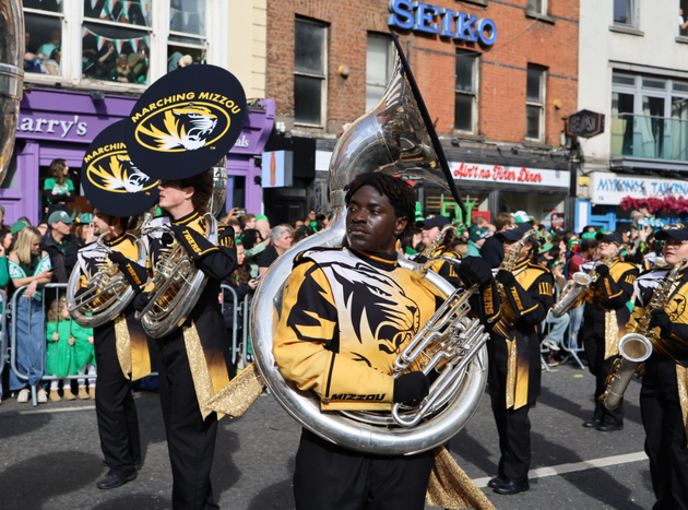 St Patricks Day trombone