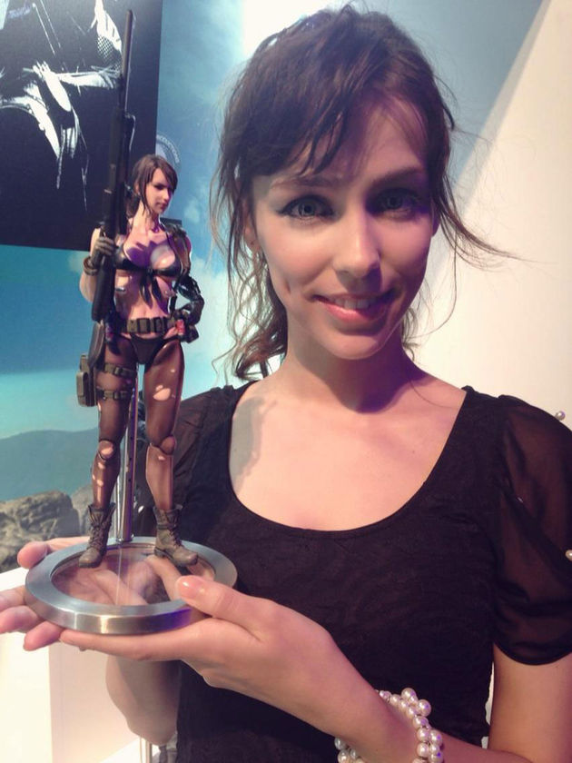 Stefanie Joosten met haar eigen game-character