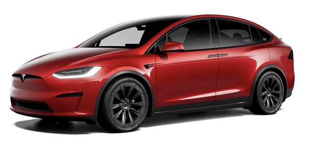 De Tesla X Plaid, bijna anderhalve ton voor een elektrisch racemonster.